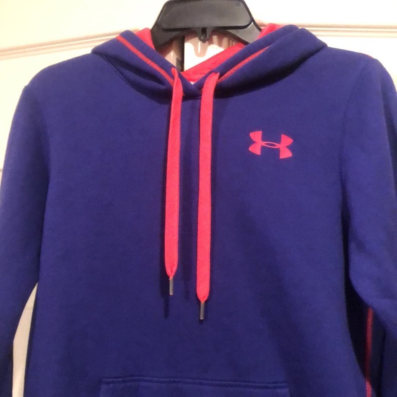 Under Armour -Medium -Semi Fitted Hoodie Pocket Sweatshirt - Picture 2 of 6